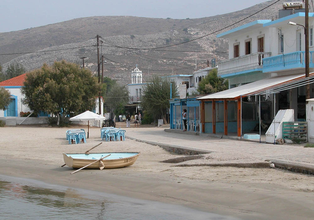 La solitaria e silenziona Pserimos tra le isole greche da visitare